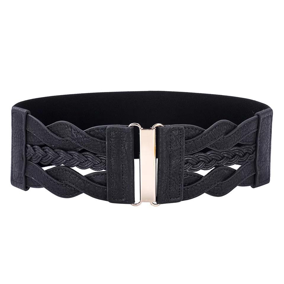 Braided Stretchy Belt (multiple colors and sizes)