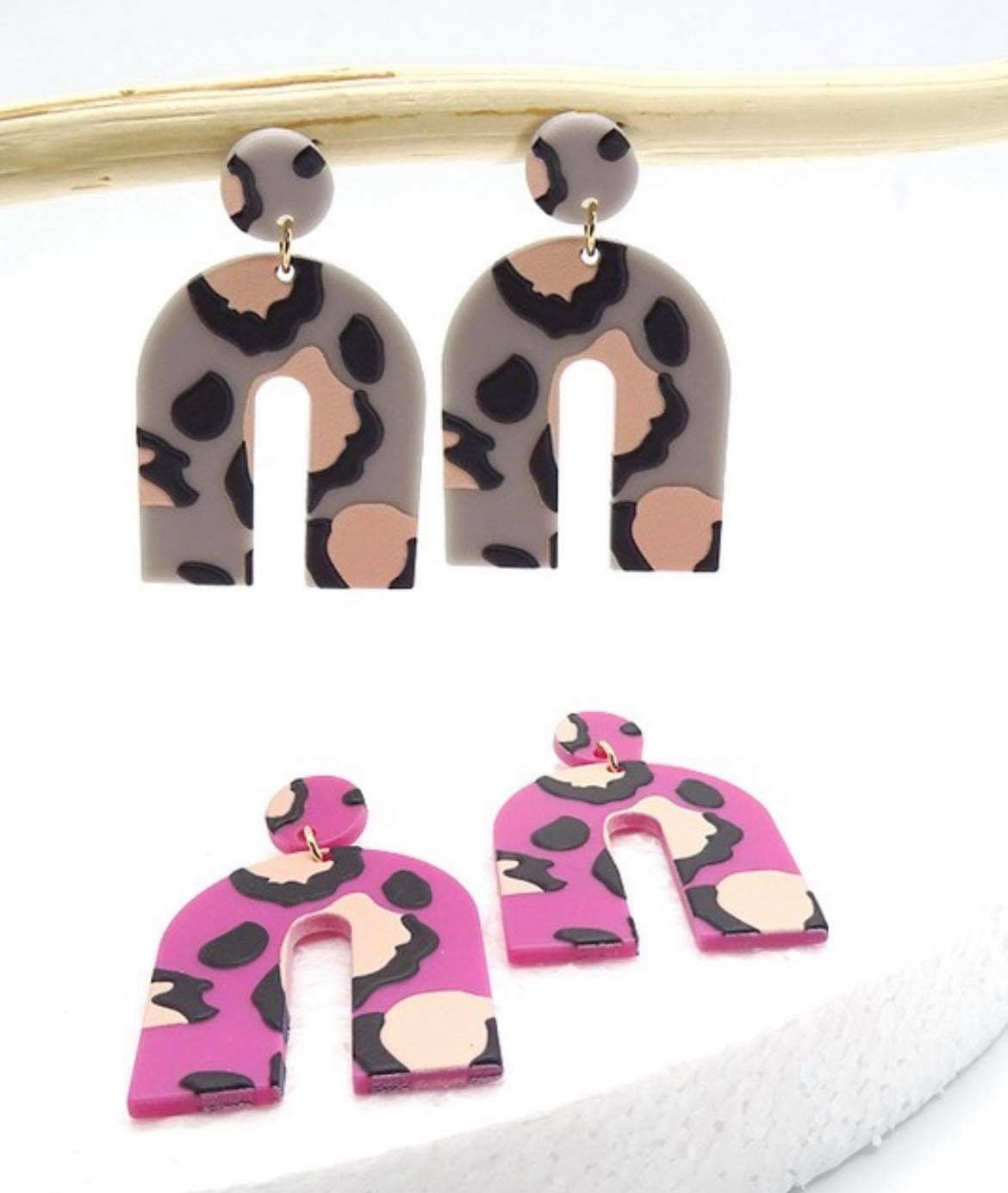 Leopard Fun Earrings